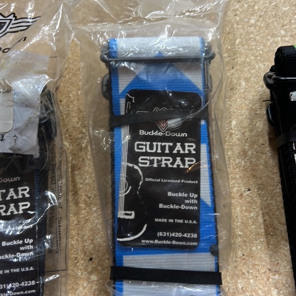 Buckle Down Guitar Strap Swag Kiss Buckle-Down Styles Lot Brand New Accessories - Picture 4 of 8